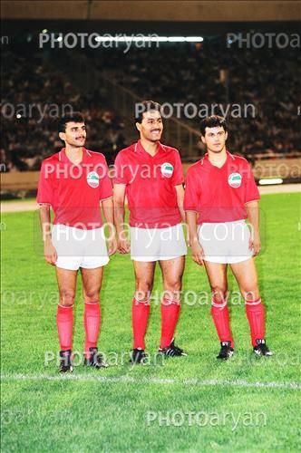 بازیکنان دهه های مختلف فوتبال ایران 1 - فرشاد پیوس  Farshad Pious,کریم باوی,رضا عابدیان,